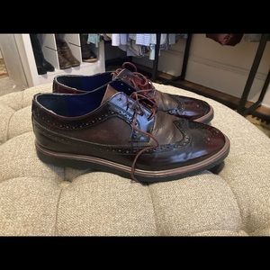 Silver Street Wingtip Brogues Size 13